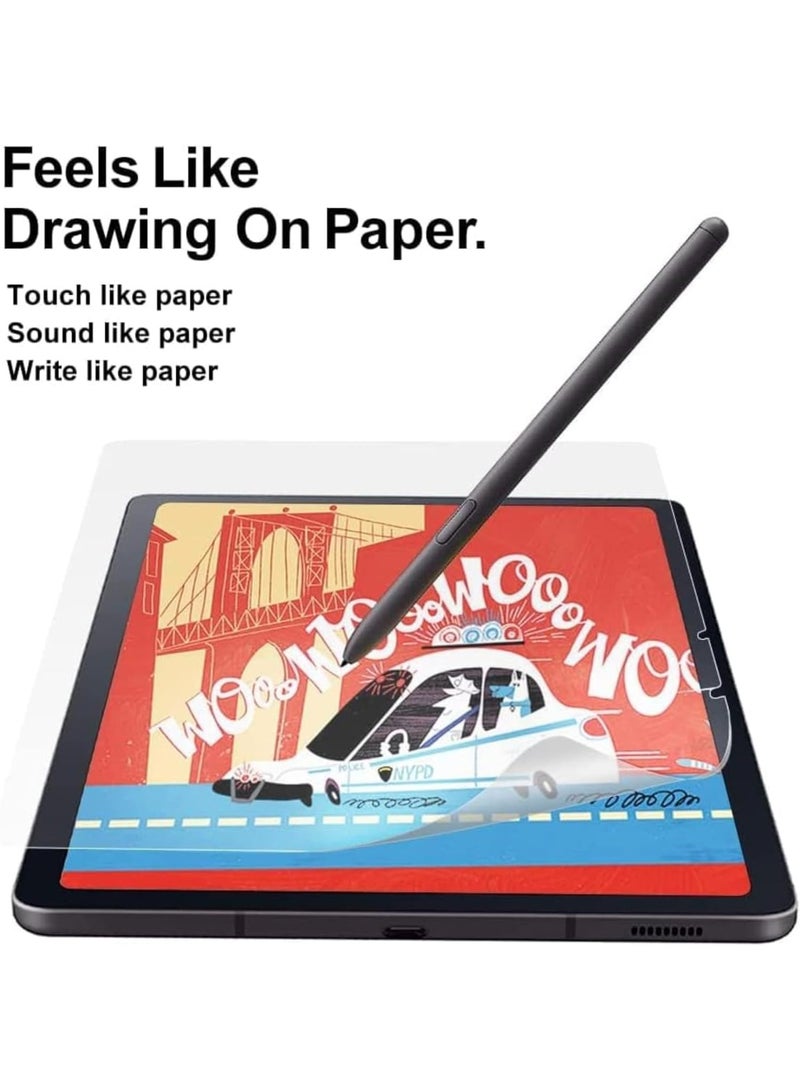 1Pack Paper Screen Protector for Samsung Tab S11 Ultra/S10 Ultra/S9 Ultra/S8 Ultra, Anti-Glare Matte Paper-like Film, Scratch-Resistant PET for Natural Writing and Drawing - Image 3